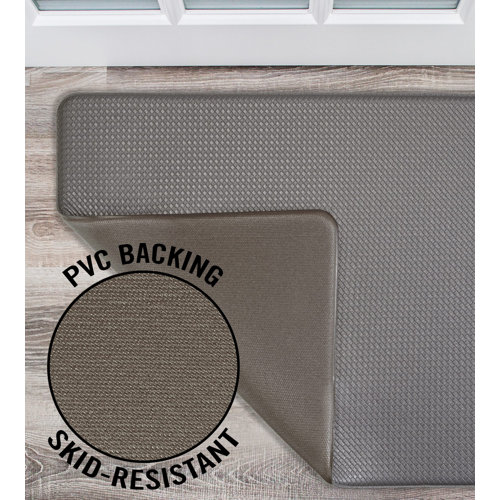 Nautica Embossed Basketweave AntiFatigue Mat & Reviews Wayfair